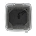 Intermatic Electrical Box Cover, 2 Gang, UV Stabilized Polycarbonate WP5221C